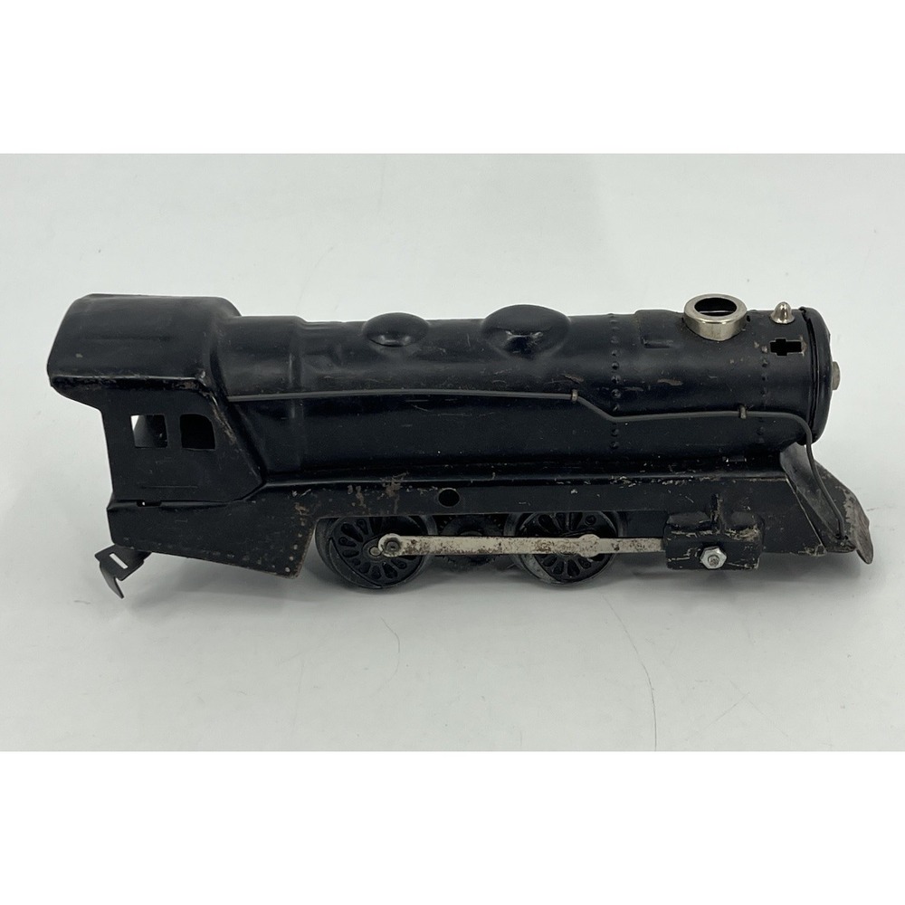 Vintage Steel Marx Train Steam Locomotive Engine Fair Condition